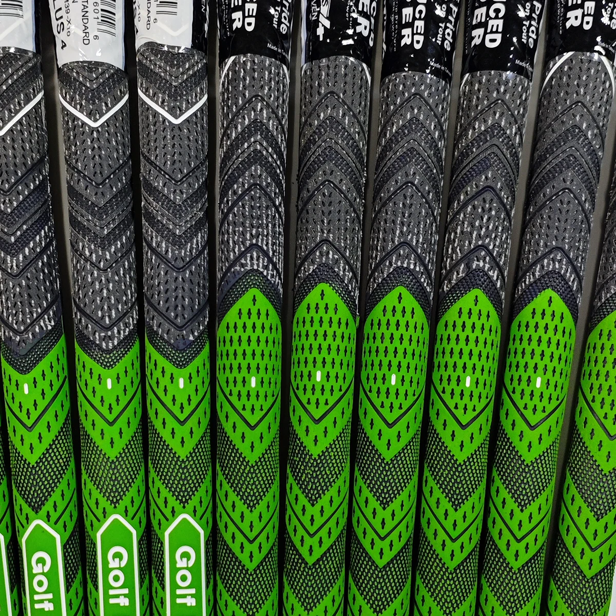 グリーン-mcc-plus-4-ゴルフ-グリップ-メンズ-ラバー-ゴルフ-グリップ-綿糸-ゴルフ-クラブ-グリップ-アイアンとウッド-標準-中型グリップ-ユニバーサル