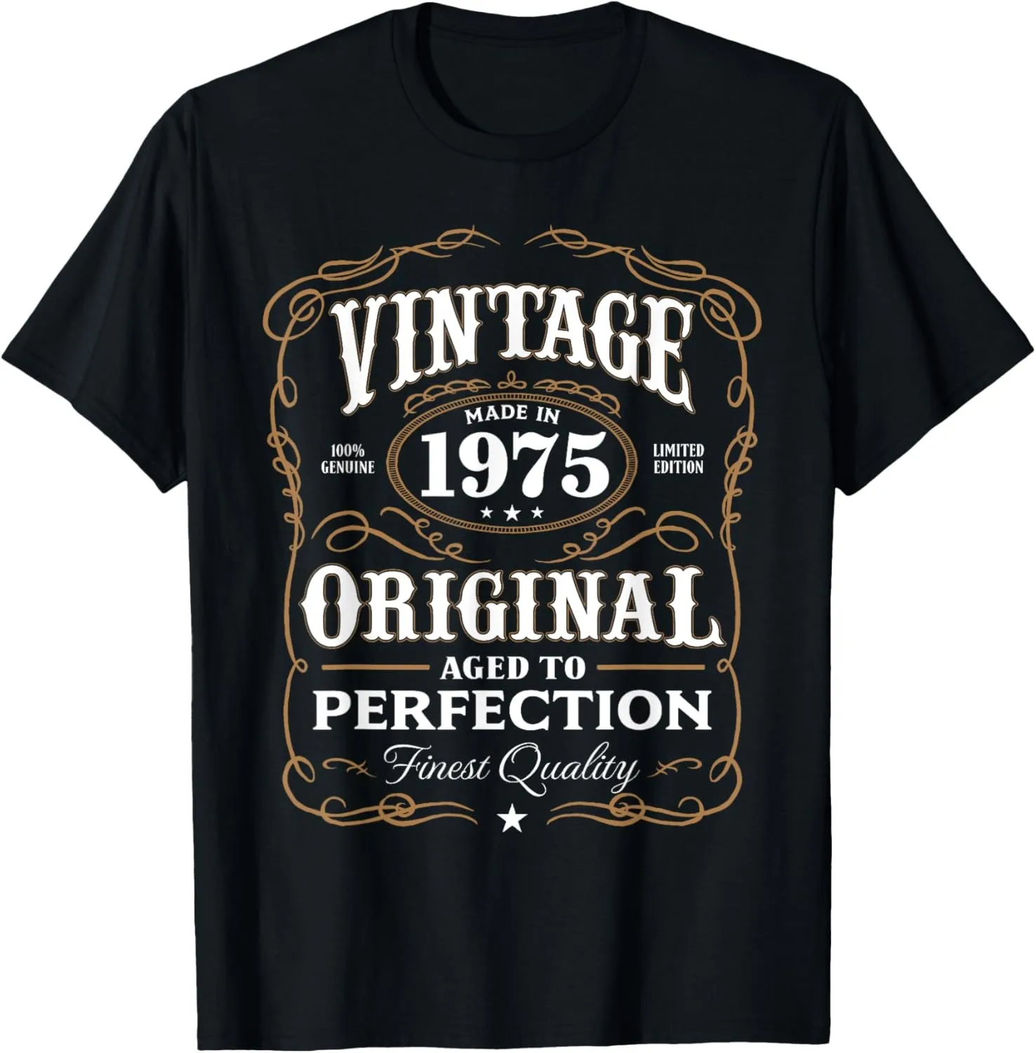 50th Birthday Gifts Men Women 50 Years Old Vintage 1975 T-ShirtWomen Men Clothing Streetwear Graphic T Shirts Harajuku image 5