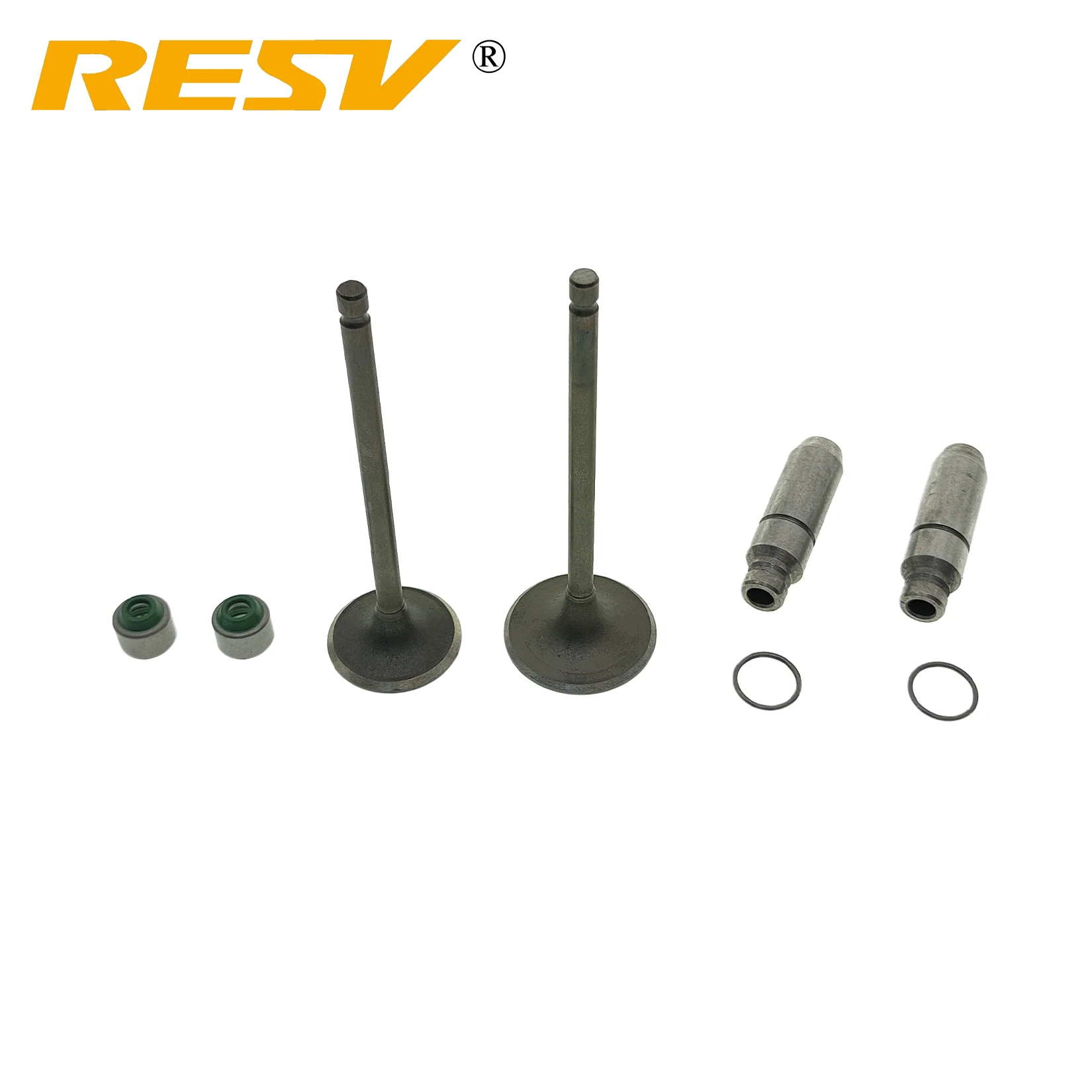 RESV for Bajaj Boxer CT150 CT 150 150cc BAJAJ 150CC Valve Intake Exhaust Stem Valve Guide Oil Seal