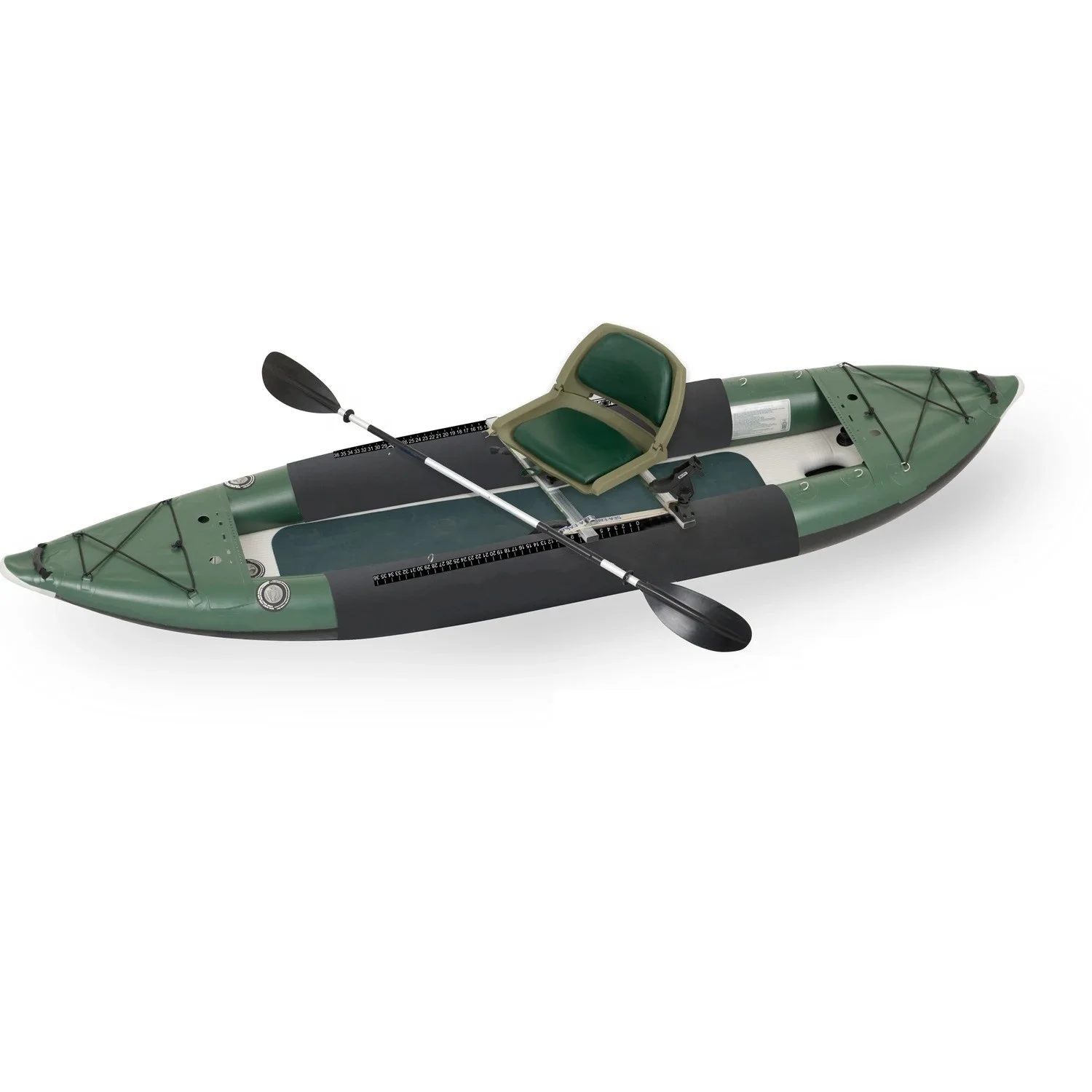 

Airo High Quality Inflatable Fishing Kayak Drop Stich Floor Boat With Swivel Seat Package