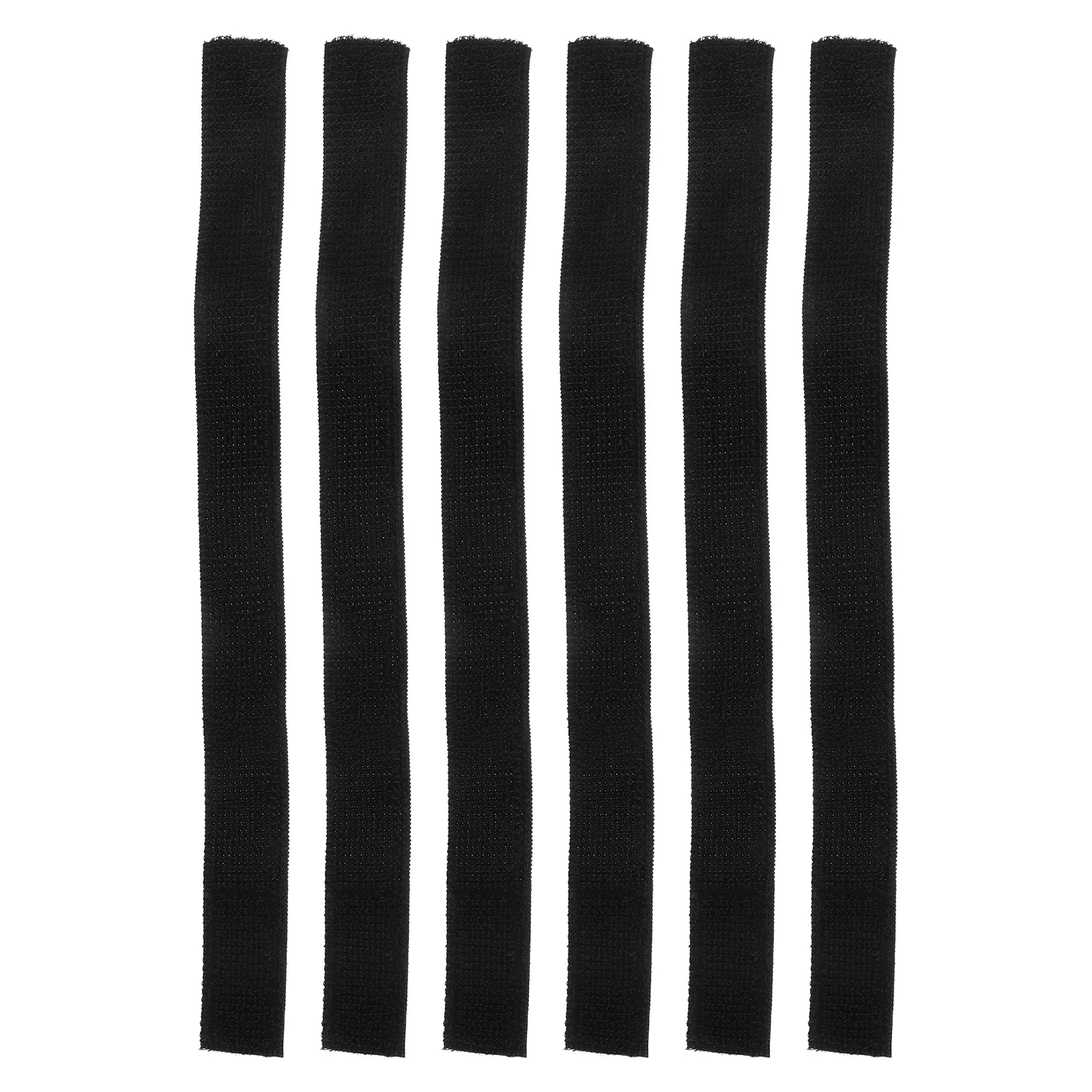 

6 Pcs Legs Straps Cycling Boot Bands Adjustable Bike Pant Trousers Ankle Black Miss