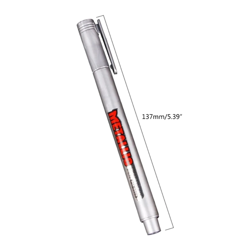 금속 아크릴 페인트 펜은 일반 물체를 예술품 Dropship을 위한 눈부신 색상으로 변환합니다.