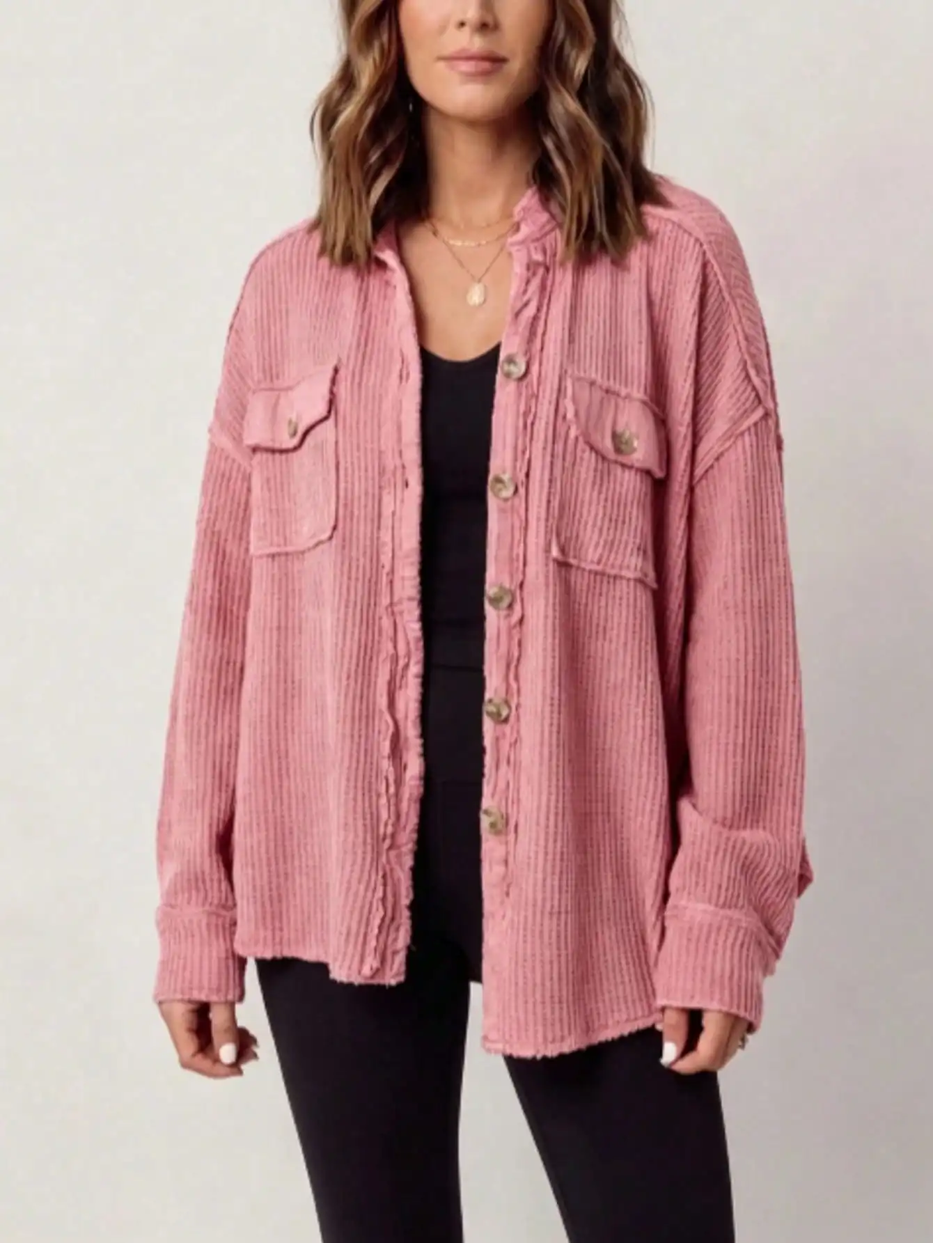Women's High Street Commuter Zipper Jacket - European And American Fashion Eye Catching Coat for Stylish Commuting