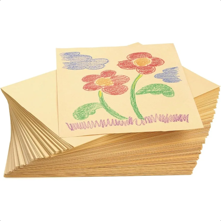 

Colorations Manila Paper 12 x 18 inches Heavyweight 500 Sheets Drawing Paper