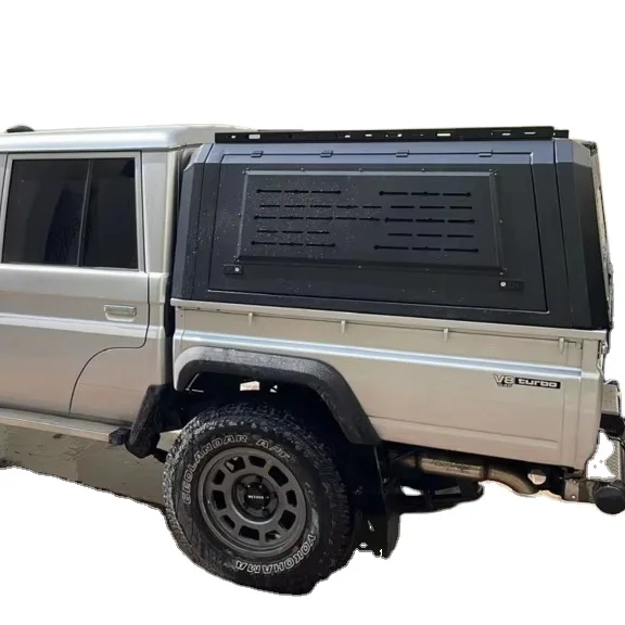 

4x4 Pickup Aluminum Canopy Foldable Truck Hard Top Canopy for Lc79 Double Cab Single Cab Car Truck Topper Bed Canopy