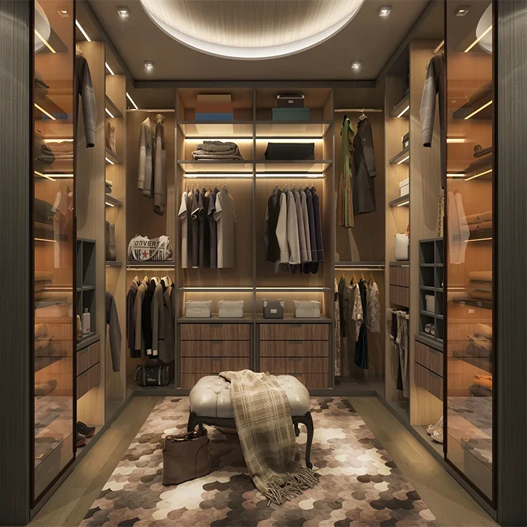 Cheap price custom walk in closet bedroom furniture bedroom wardrobe