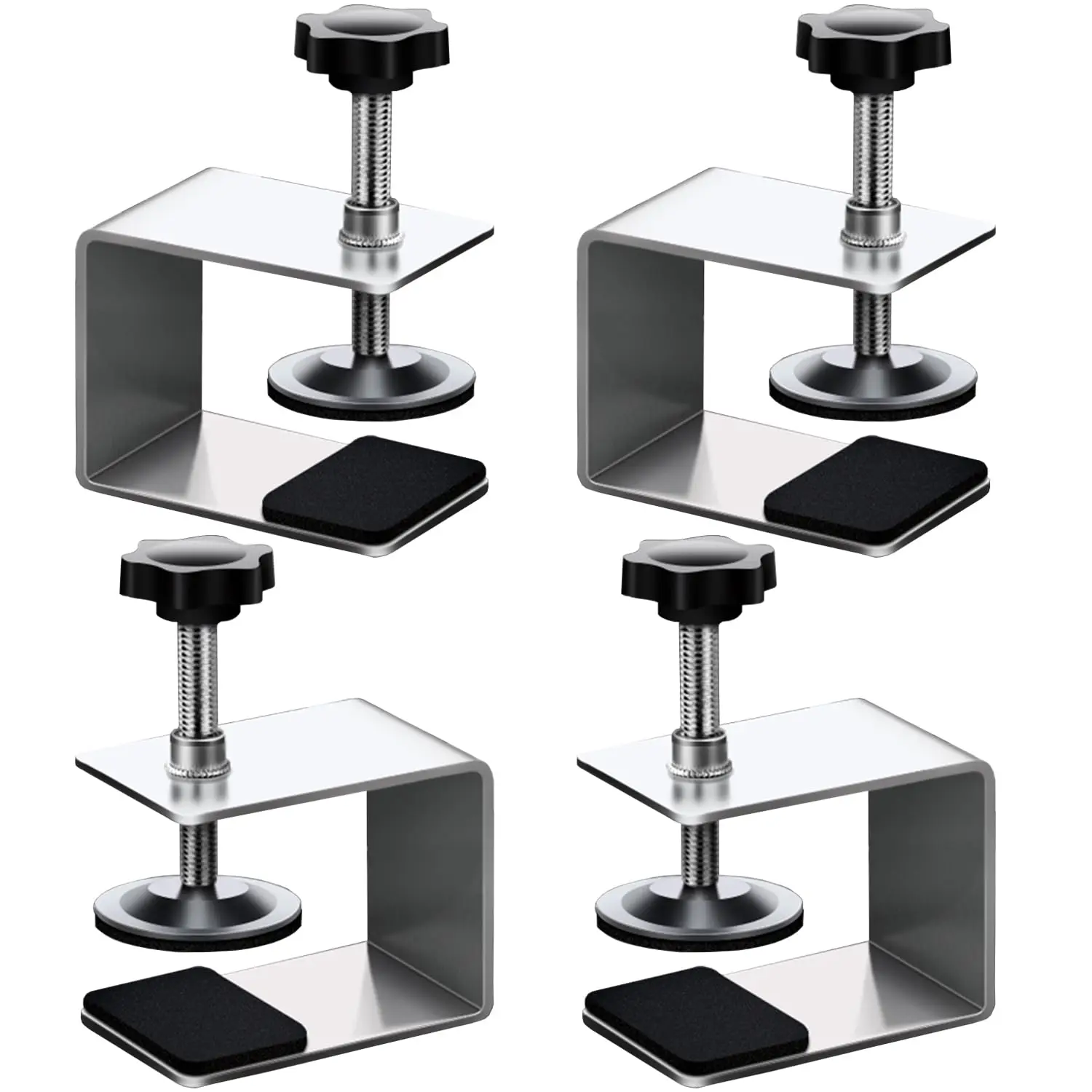 

1-4pc Woodworking Jig Cabinet Tool Home Furniture Accessories Steel Drawer Front Installation Clamps Drawer Panel Clips Tools