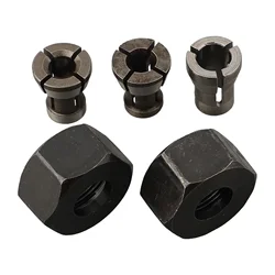 Adattatore per mandrino a pinza da 8mm 6.35mm 6mm con accesso alla fresa dell'adattatore del mandrino della pinza del Router della macchina per incidere del dado M17