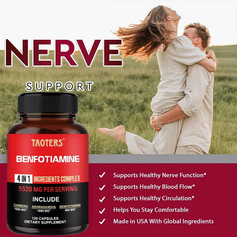 Daily thiamine supplement – aids in nervous system function, supports muscle function and is a natural energy supplement