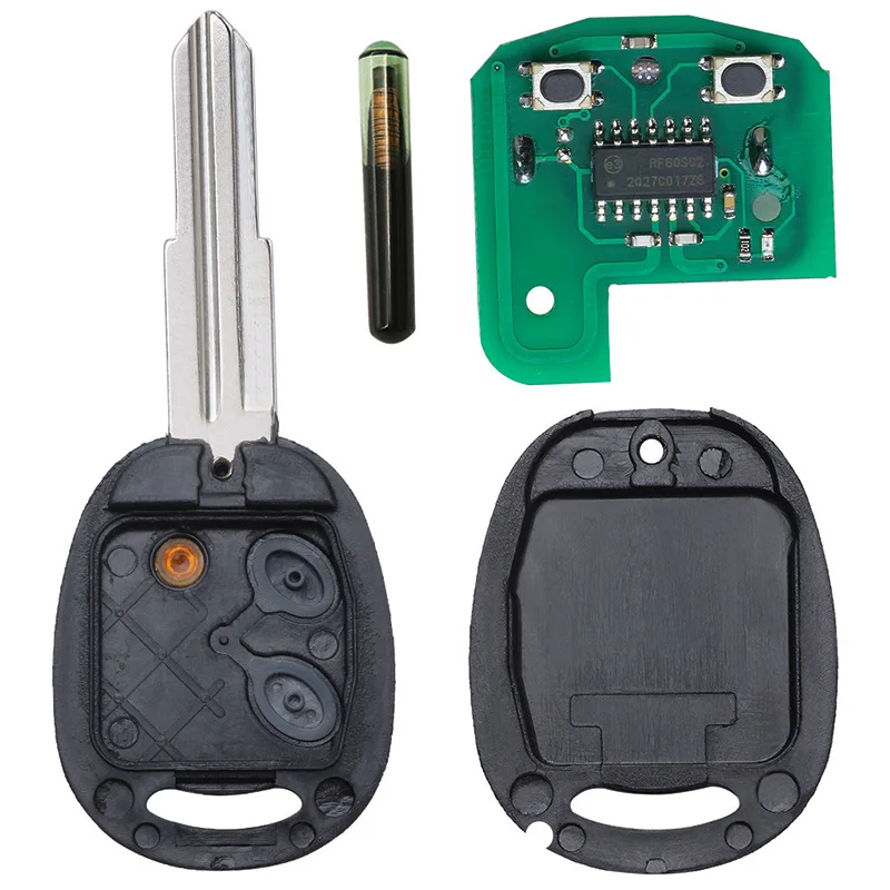 KEYECU 433.92MHz FSK 48 Chip RK950EUT Remote Car Key Fob CE0678 For Chevrolet Aveo 2009 2010 2011 2012 2013 2014 2015 2016