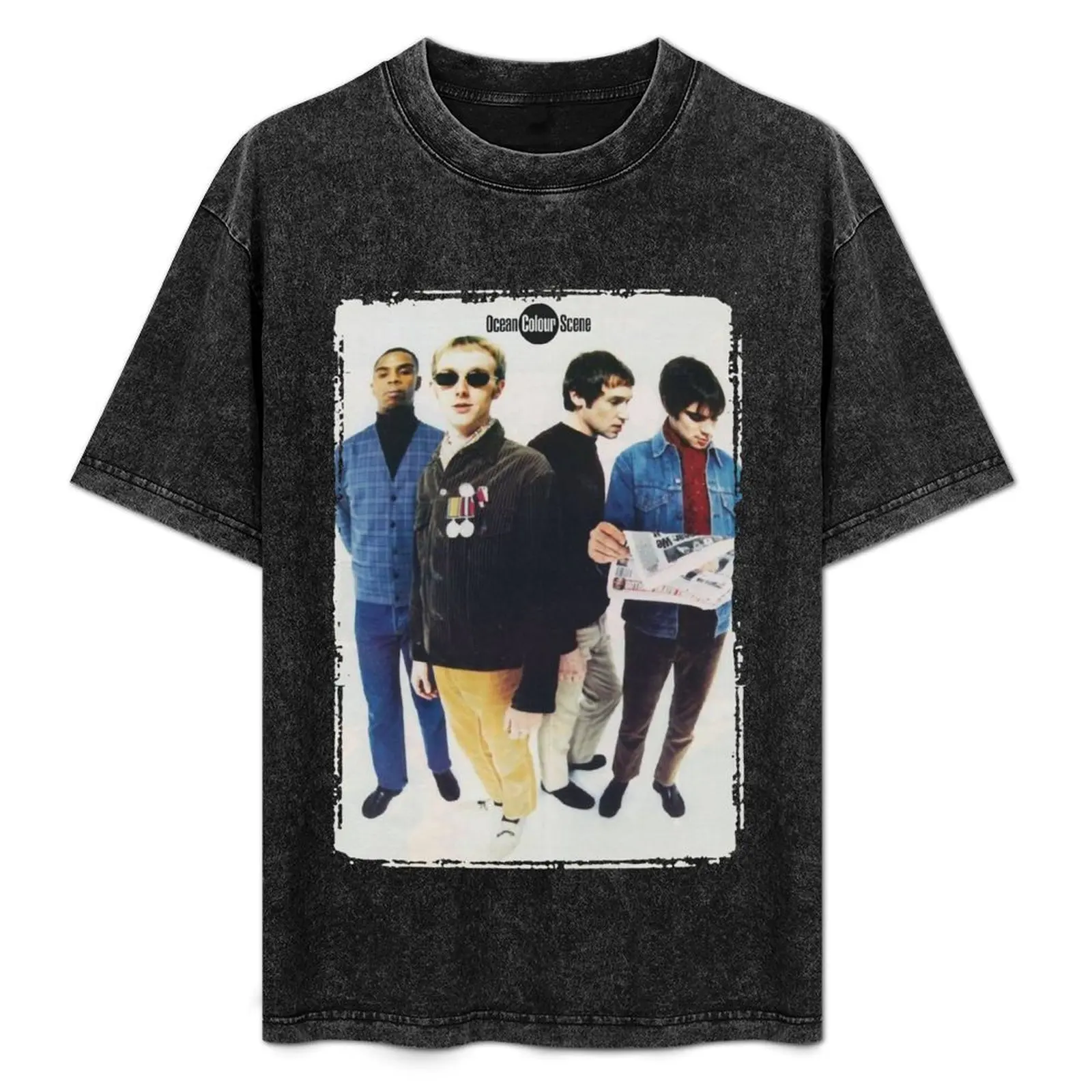 Funny Gift Ocean Colour Scene Cute Gifts T-Shirt All Weather Casual Short Sleeve