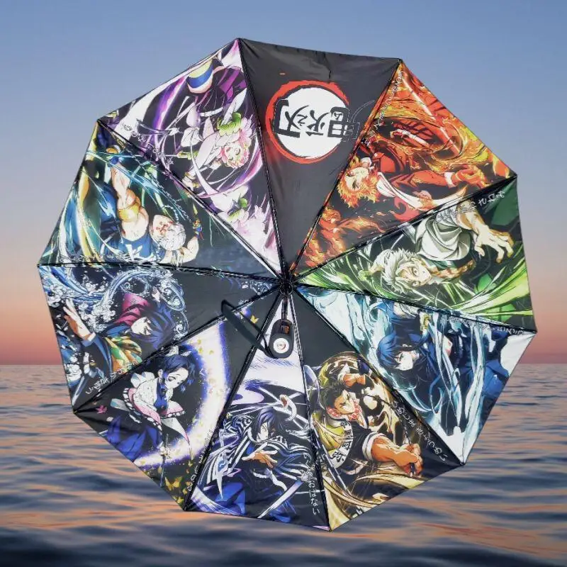 guarda-chuva-automatico-dobravel-com-estampa-do-anime-demon-slayer-kamado-tanjirou-presente-de-anime-novo-item-colecionavel-premium-kawaii