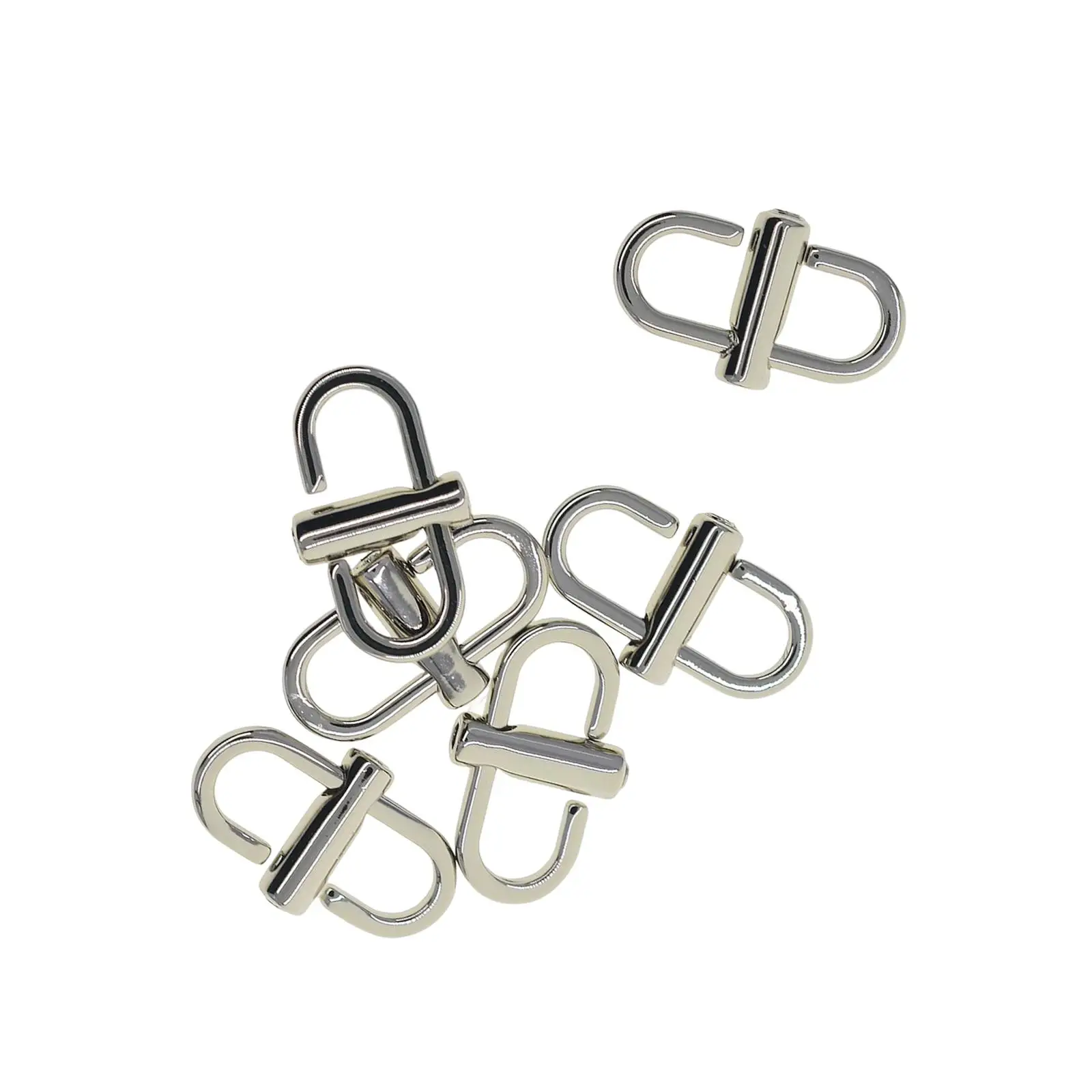 Adjustable Metal Buckles Chain Strap Shortener for Handbag Purse Backpack Length Adjuster Durable Hardware