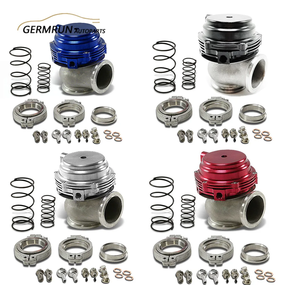 

Water Cooler Wastegate 44mm V-Band External Turbo MVR44 V44 Wastegate Performance With 17psi 14psi 7psi Springs