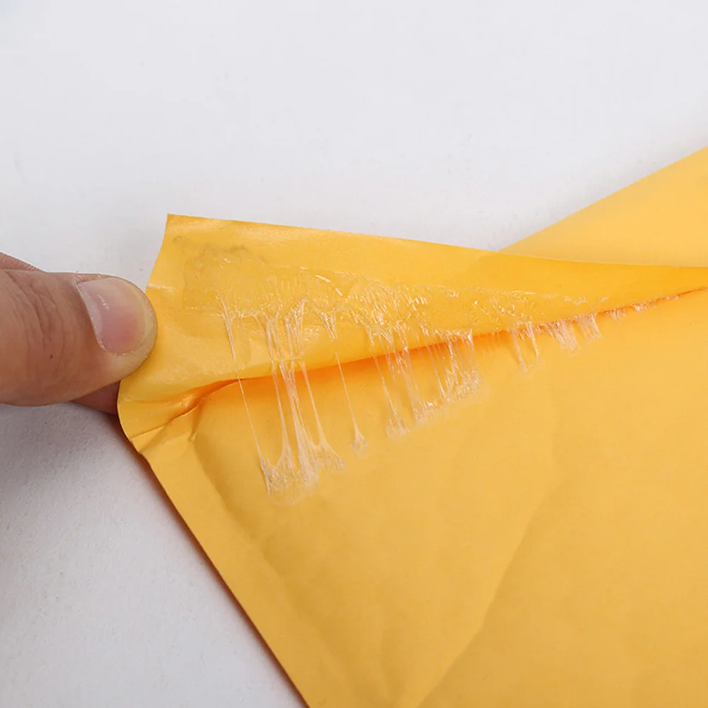 

50pcs Kraft Bubble Padded Envelopes 15X21+4Cm Self-Seal Waterproof Mailing Bags For Shipping Lightweight Bubble Film Bag Pearl