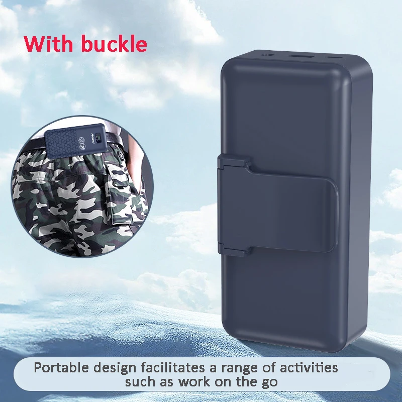 30000mAh Power Bank With DC 12V Output For Fan Vest Cooling Clothing Vest External Battery Powerbank for Xiaomi iPhone Samsung
