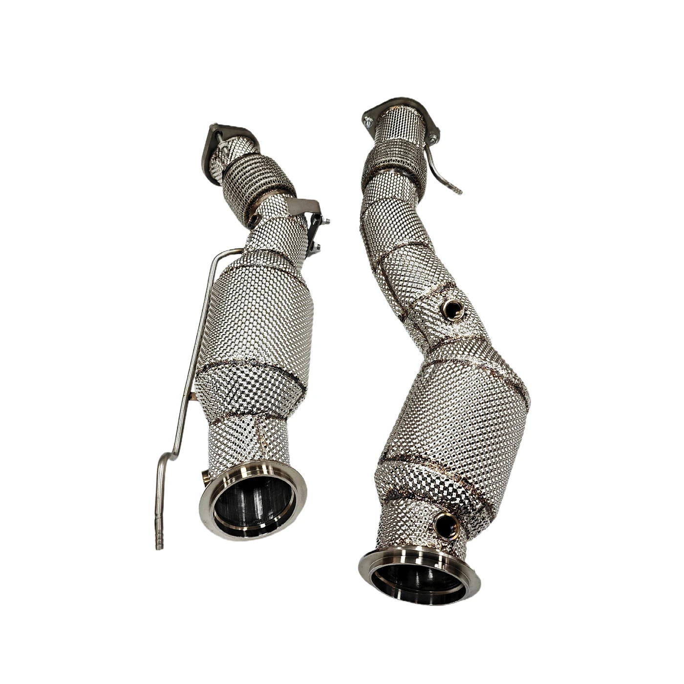 أنبوب سفلي حراري 200 خلية لسيارة BMW X3M X4M F85 F96 S58 النازل