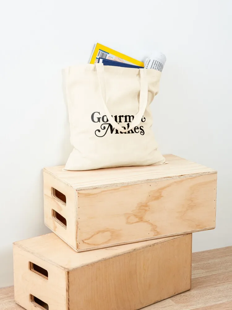 Gourmet Makes Logo Tote Bag free delivery bags great bag Women's shopping bag custom fabric