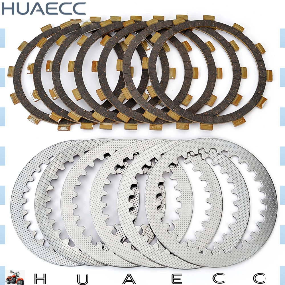 Clutch Friction Plates Disc for Yamaha YFM400F Big Bear 400 4WD Hunter IRS Exploring Buckmaster Wolverine 350 4WD 5Y1-16331-01