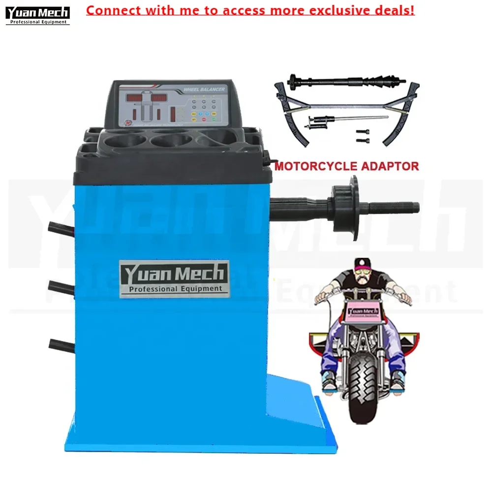 

High Quality Garage Equipment High Performance Smart Balance Wheel Balancing Machine For Motorcycles