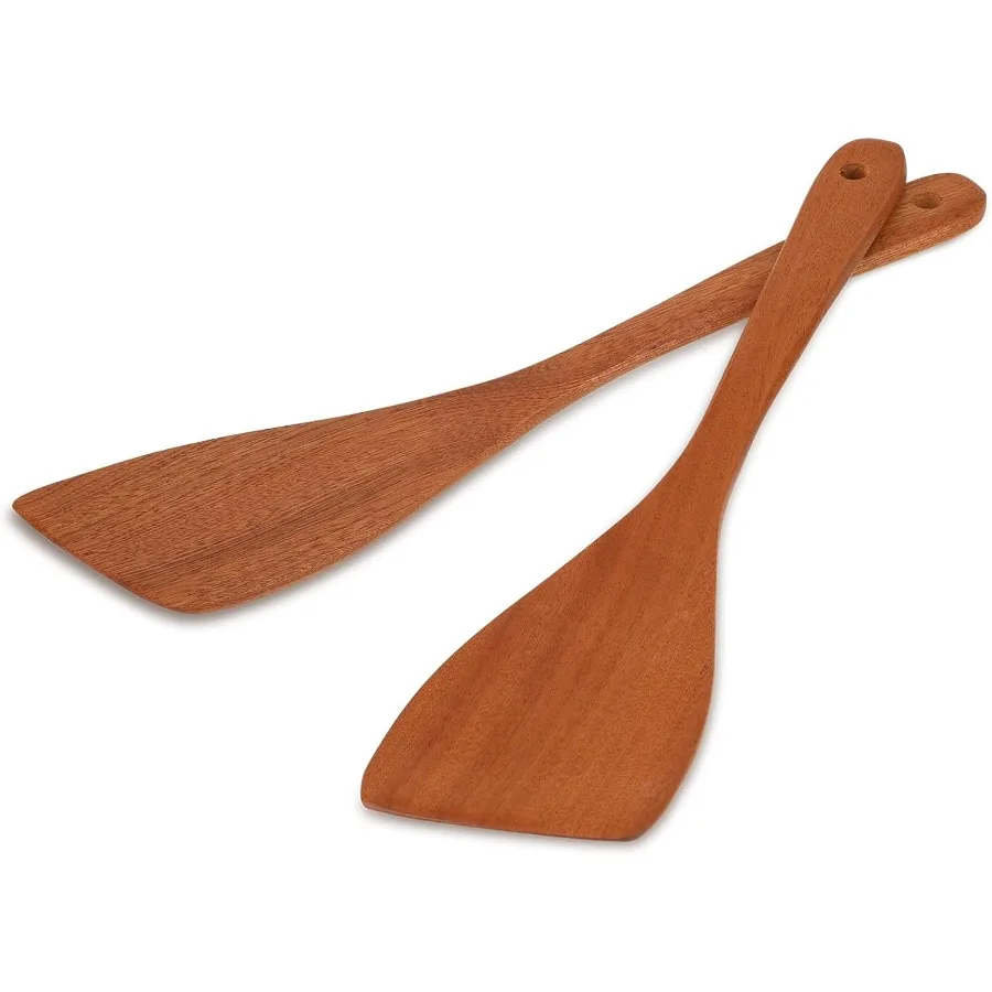 

Wooden Spatula for Cng 12.8 Ihes Flat Wooden Spatula for Non Stick Cookware Long Handle Flat Frying Spatula tural Wooden Cng Ut