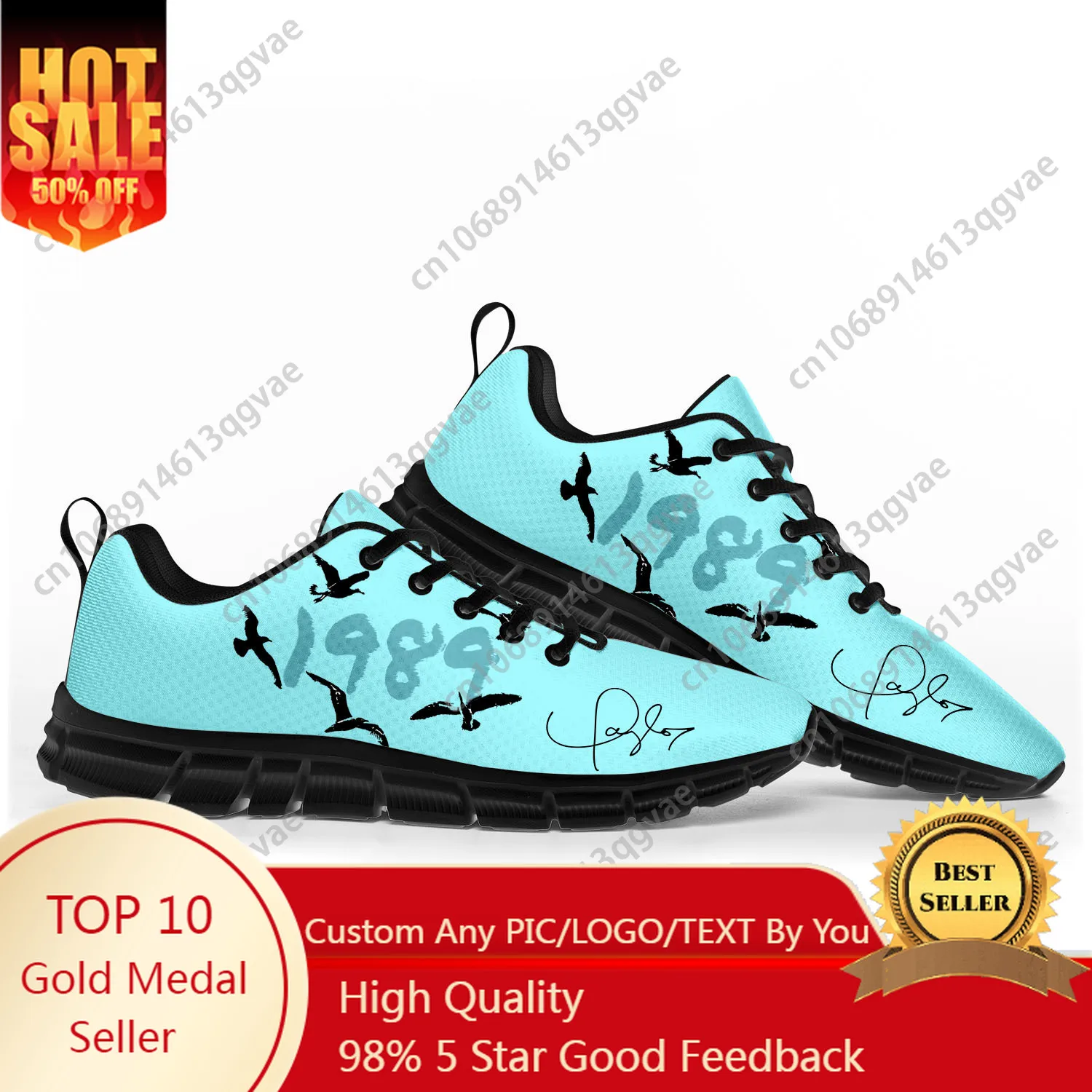 

Hot 1989 American Singer S-Swifties Sports Shoes Mens Womens Teenager Children Customized Sneakers Shoe High Quality Couple