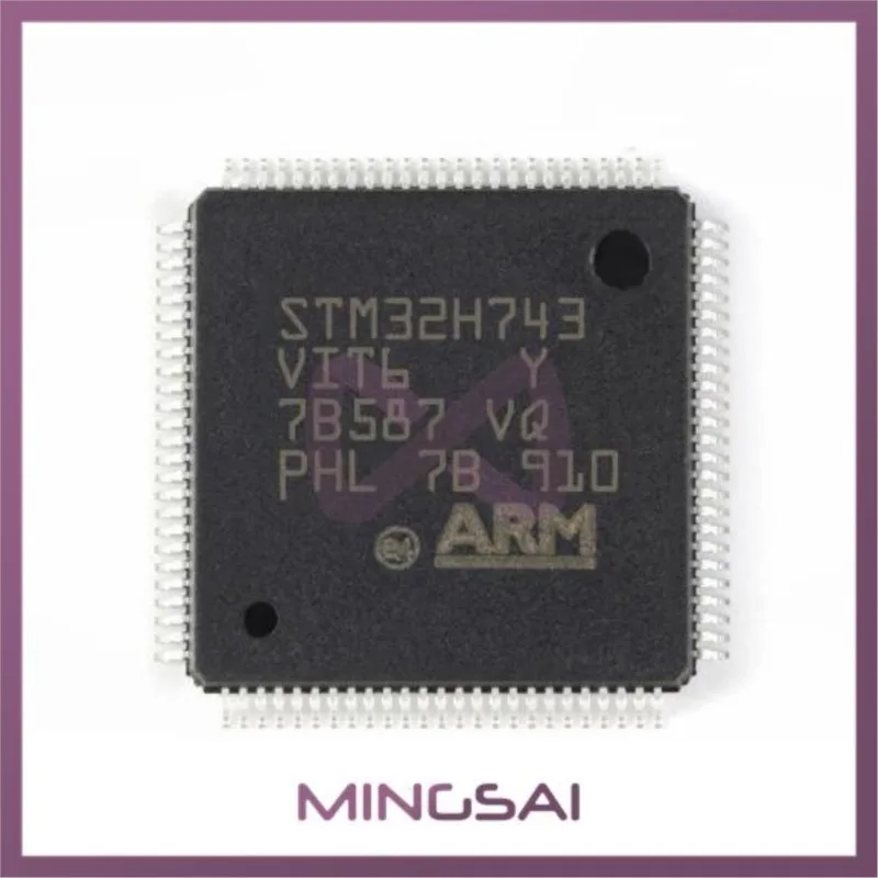 (2-10piece)100% New STM32H743VIT6 STM32H743 VIT6 QFP-100 Chipset