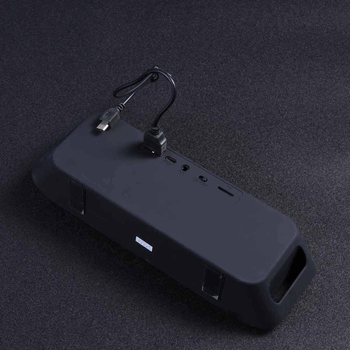 

Mini Portable Wireless 4.0 Speaker Subwoofer USB Radio Stereo Mp3 Player Black Enjoy Wonderful Music with Stereo Sound