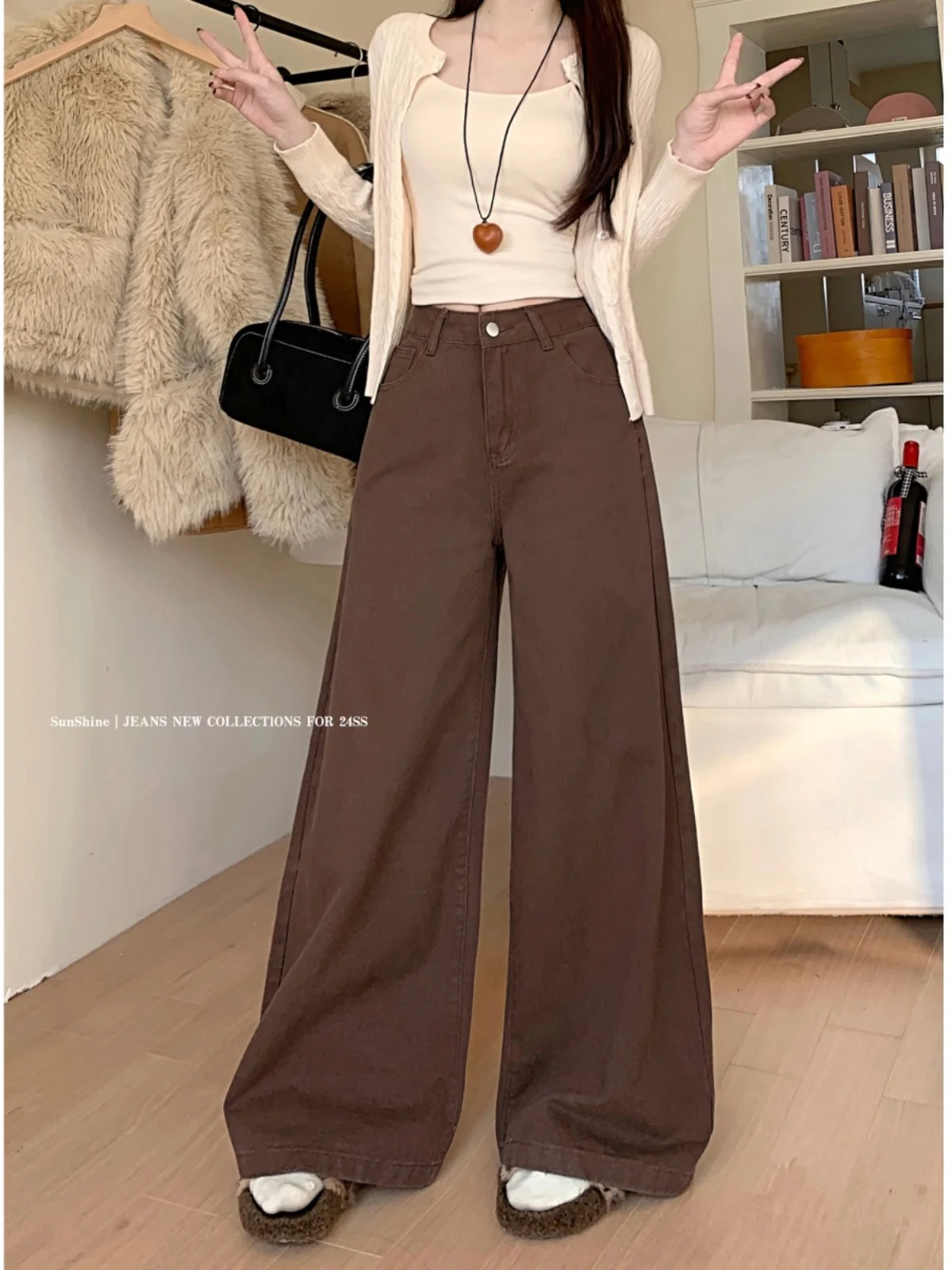 

Эластичные женские джинсы с рюшами, плиссированные, драпированные, с разрезом, асимметричные детали сбоку, женские джинсовые модные уникальные стильные современные джинсы