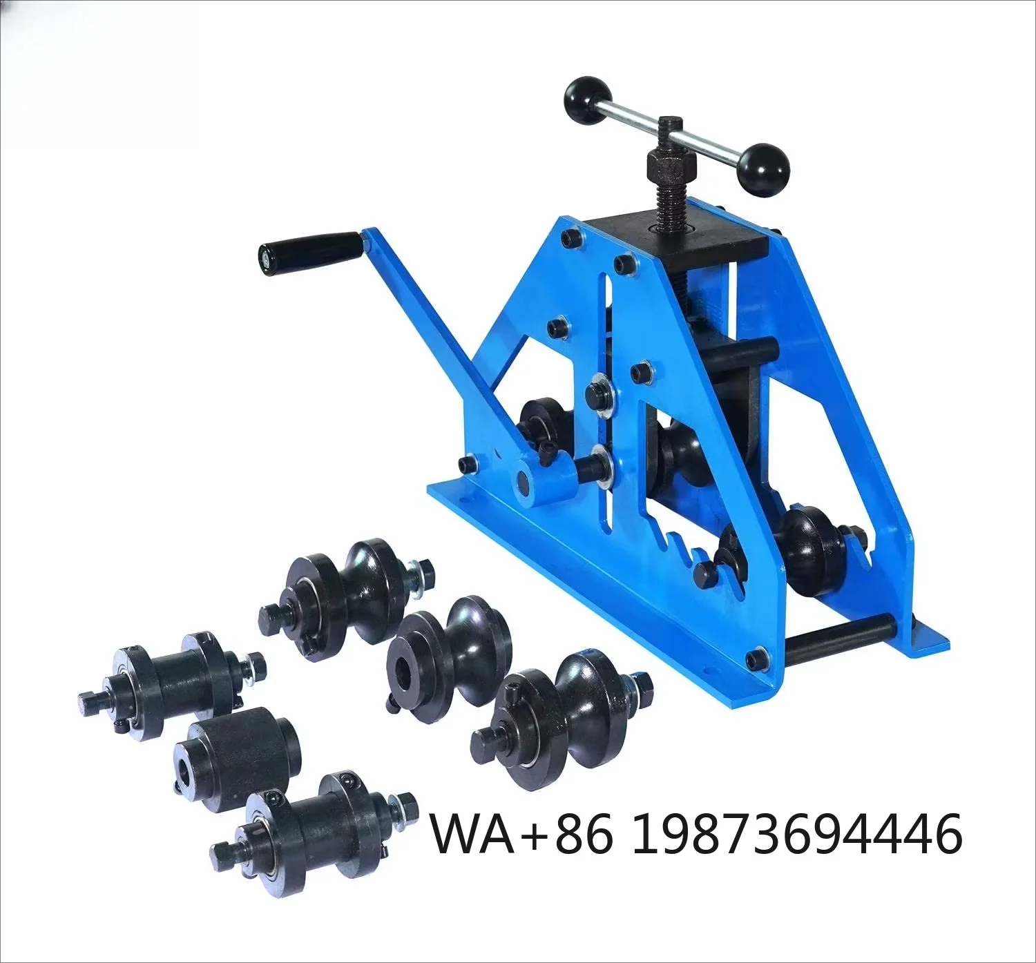 

Wholesale Three-Roll Manual Pipe Bending Machine with Six Dies for Round and Square Pipes