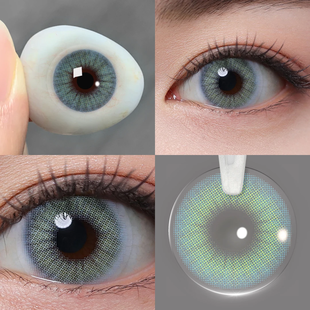 1 Pair Natural Color Contact Lenses for Eyes Colored Contacts Beautiful Pupil Eyes Cosmetics Eye Color Lenses Colored Pupils