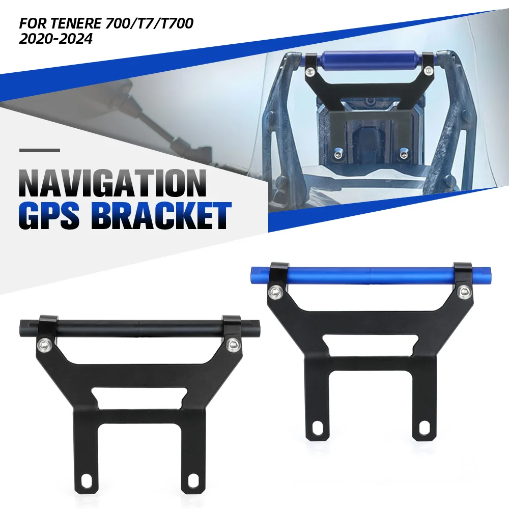 

Tenere700 Rally For Yamaha Tenere 700/T7/T700 2020-2024 Dash Stabilizer Anti Vibration Bracket and GPS Navigation Bracket set