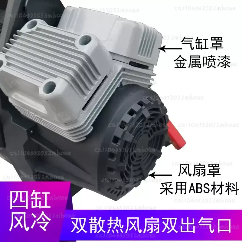 HF102-45 400L/min Tractor Large Tire Air Compressor Upgraded High Power 12V Vehicle Inflator