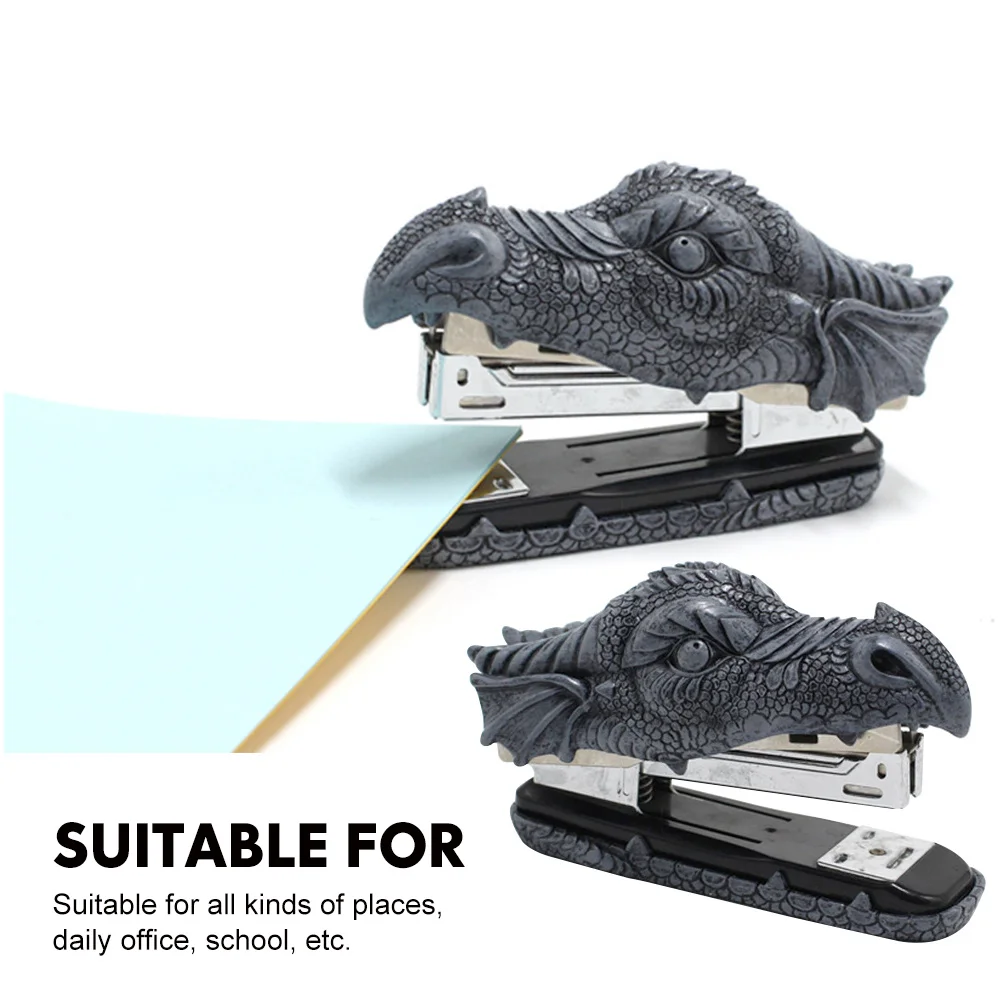 

Office Supplies Desk Stapler Decorative Adorn Staplers for Resin Craft Grey Tool