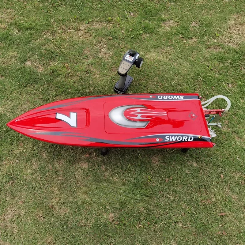 

RC Boat High Density Fiberglass Hull 84CM High Speed Boat Model Gift