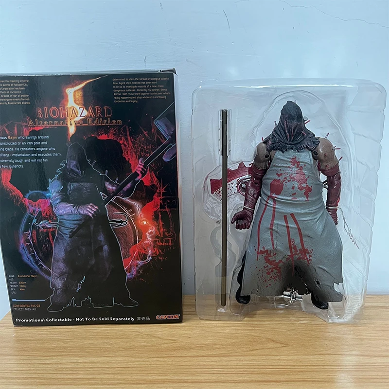 NECA Figure Chris Redfield Figure Biohazard Executioner Majini Action Figure Collectible Model Toys Joint Movable Doll Decor