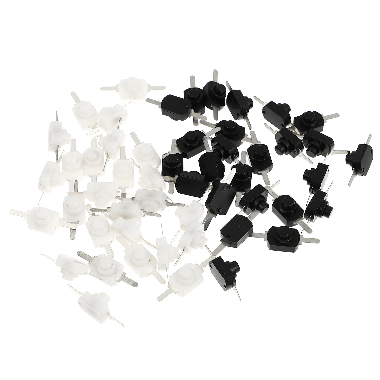 

50pcs On Off Accessory Replacement Electric Flashlight Button Switch Portable Lighting Durable