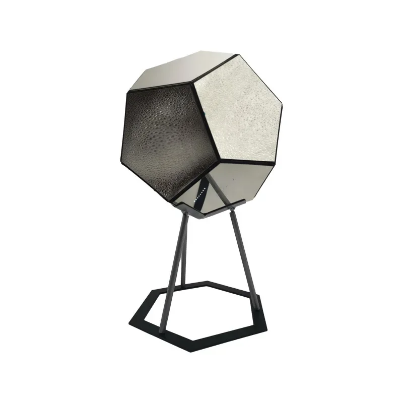 Creative cool infinite dodecahedron night light color body art light