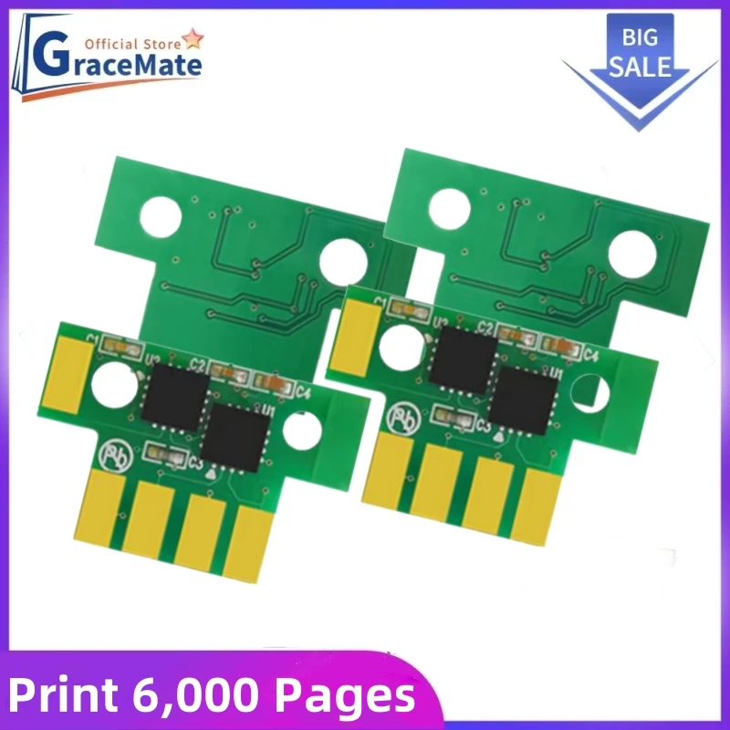 GraceMate 24B6011 24B6008 24B6009 24B6010 Toner Chip for Lexmark XC2132 XC2130 X C2130 XC 2132 2130 Color Laser Printer Chips