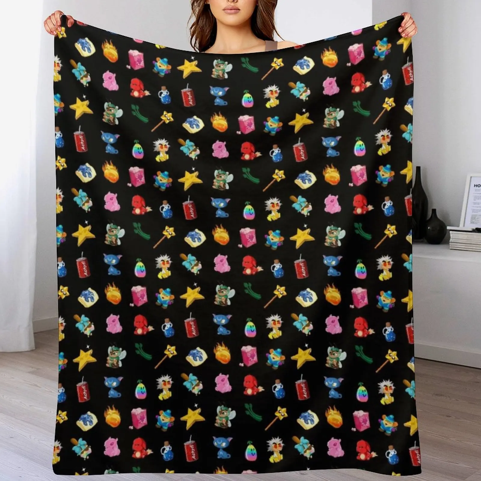 

Neopets Items Throw Blanket Soft Plaid Softest Thins for winter Blankets