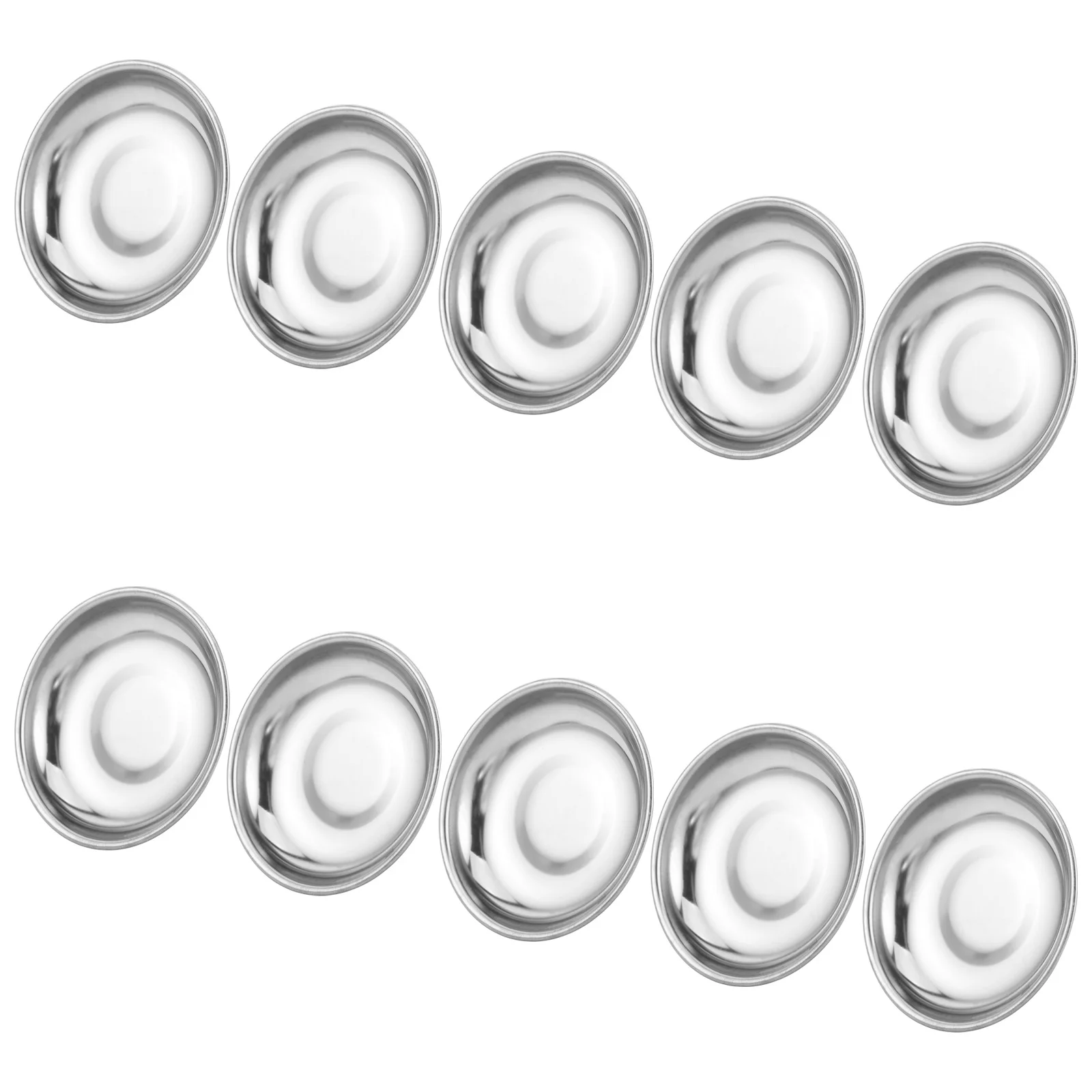 

10pcs Smoke Pellet Base Plate 8Cm Stainless Steel Holder For Photography Film Studio Events Smoke Pellet Staging Plate