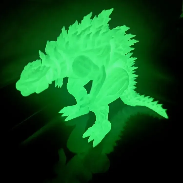 3D Printing Muscle Dinosaur Action Figure Mini Toys Monster Figure Joint Movable Articulated Figurin Desktop Ornament Kids Gift