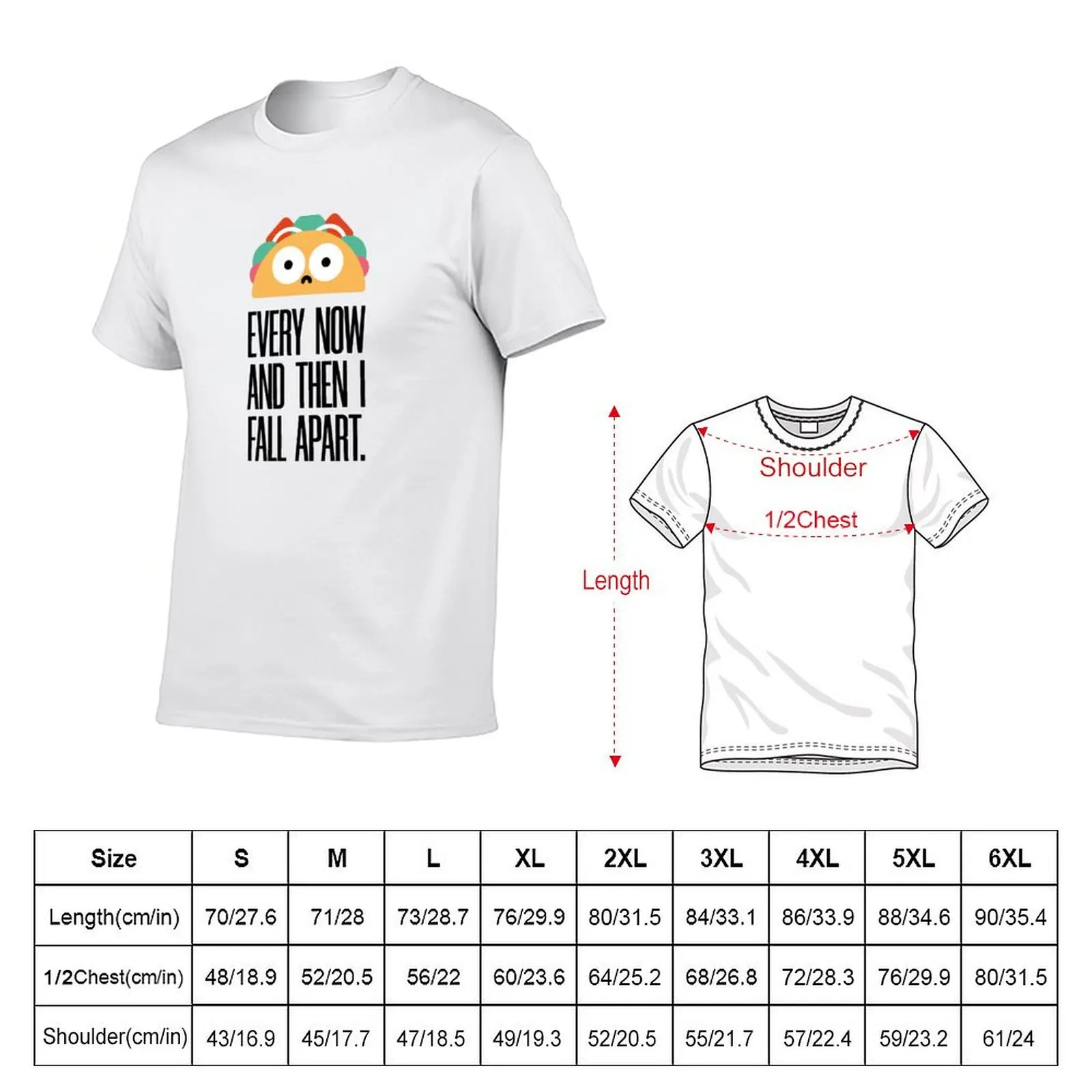 Lucifer Ella's Shirt Every Now and The I Fall Apart. T-Shirt Ultra Soft Breathable Tee Top