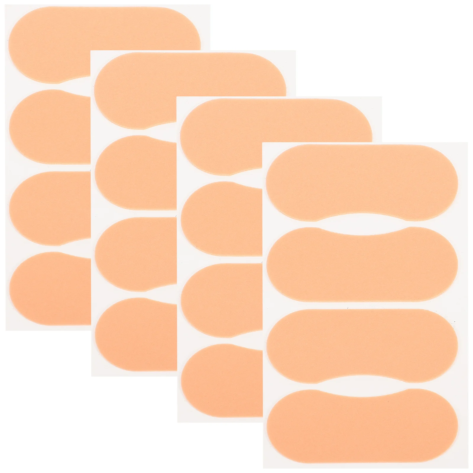 Almohadillas autoadhesivas para blíster, Protector de pie resistente al desgaste para aliviar el dolor, parches para el talón, prácticos revestimientos para el talón, comodidad para los pies, 4 Uds.