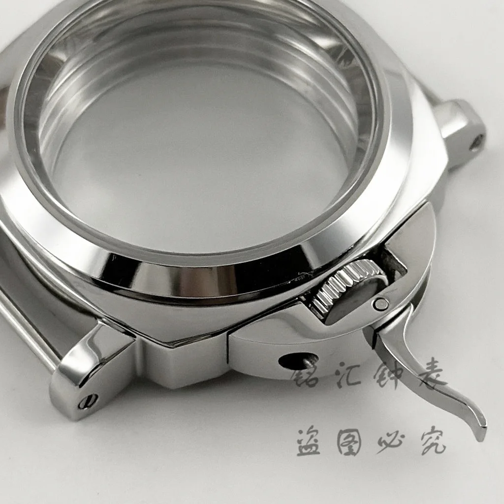 Sapphire Crystal Polished NH35 40MM Watch Case Stainless Steel with Handle Case for NH34 NH36 4R35 Movement Watch Accessories image 3
