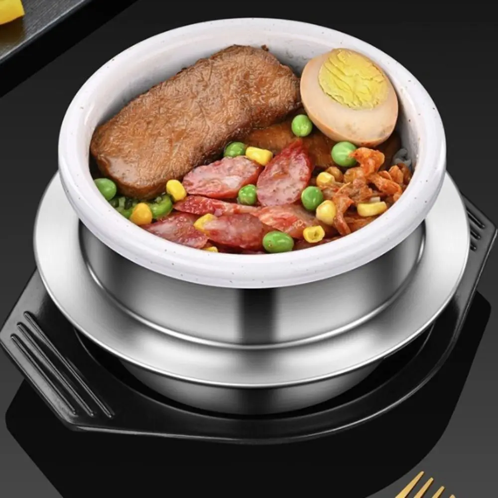 

Портативная мини-скороварка из нержавеющей стали 304, универсальная бытовая скороварка для кемпинга, 1,4 л, рисоварка Plateau для путешествий