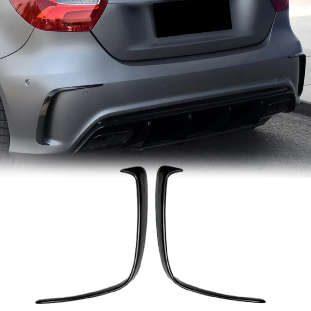 Rear Spoiler Air Vent Cover Trim for Mercedes-Benz A-Class W176 A180 A200 A250 A45 AMG 2014-2018