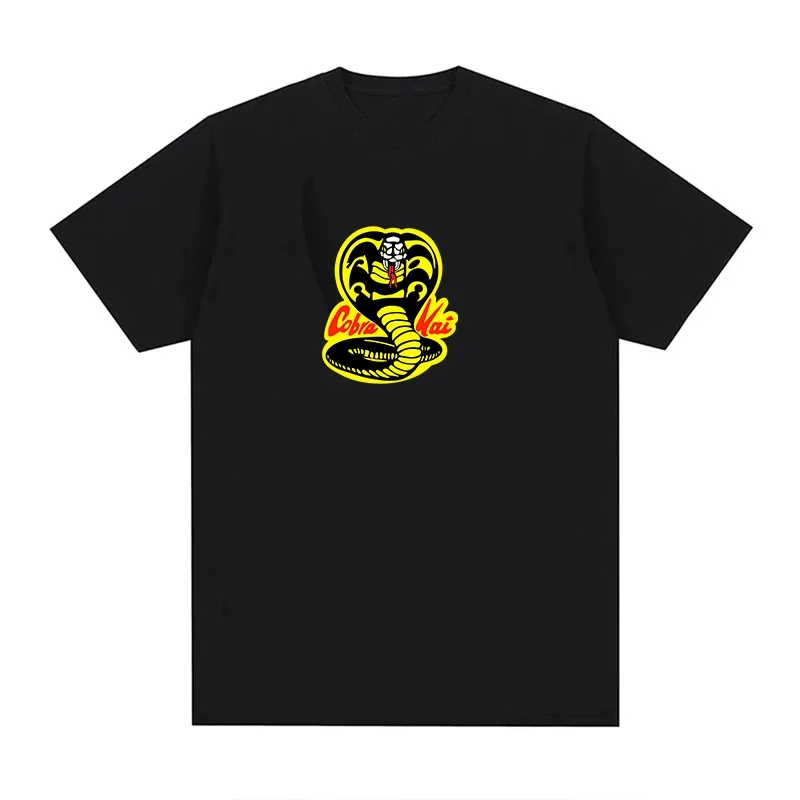 Cobra Kai T-Shirt Men Women Plus Size Fashion O-Neck Casual Breathable Streetwear Harajuku Oversized Printed Unisex Tees