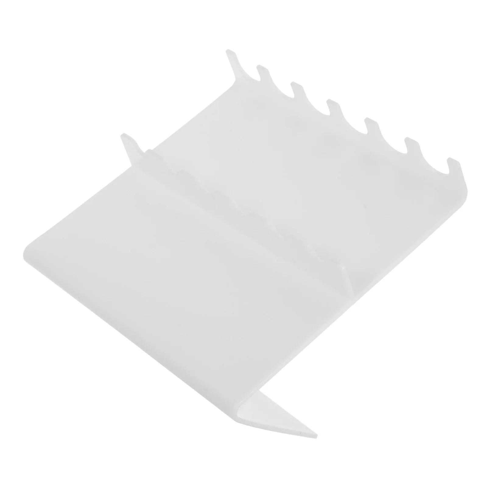 

Z-Shaped Plastic Pipettor Stand Rack 6 Pipette Capacity Lab Micropipette Holder Storage Organizer Linear Manual Tube Stand