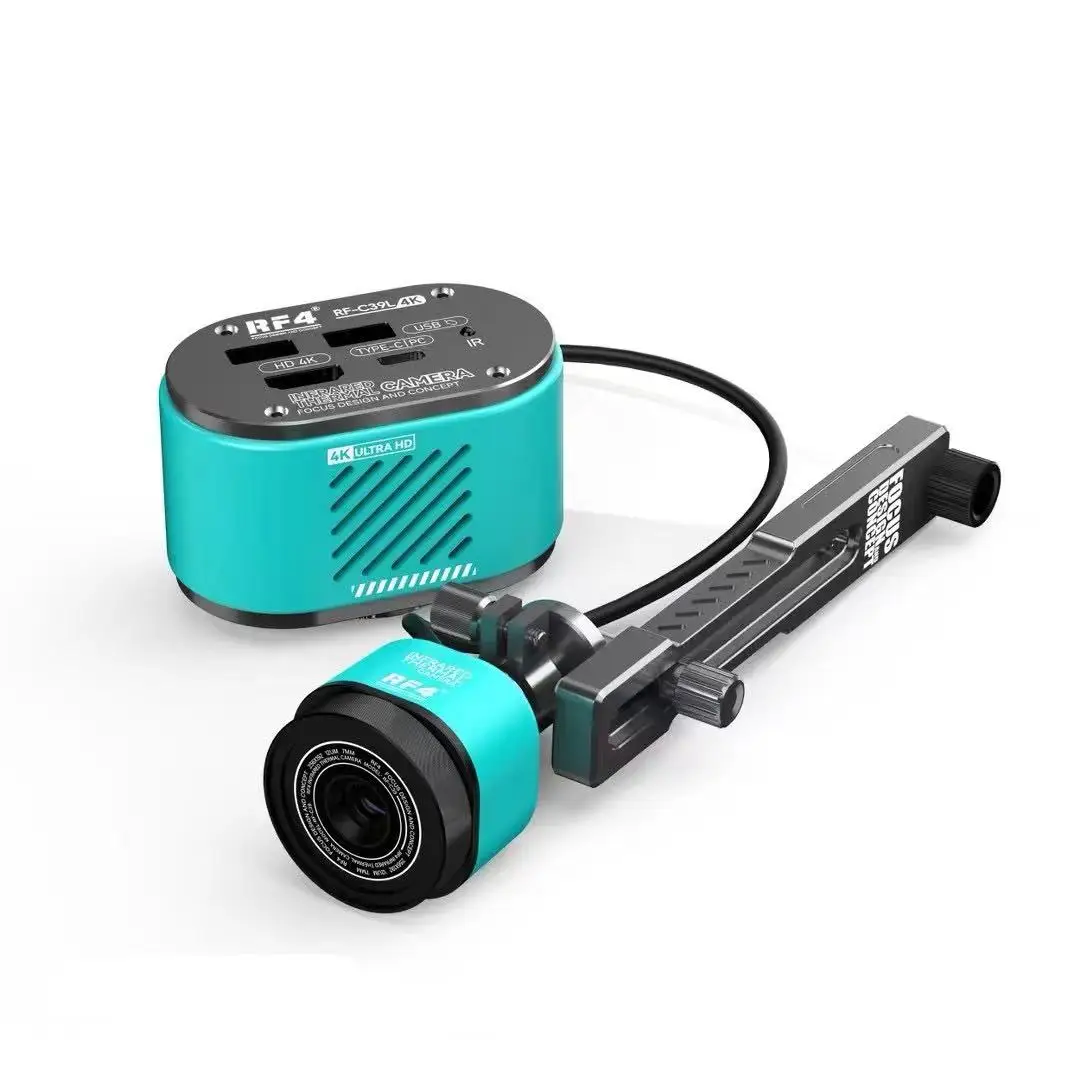 NEW Novel RF-C39L Trinocular Microscope  4K Usb Camera 2 in 1Short Circuit Tester Visible and Infrared Dual-Spectral Thermal Cam